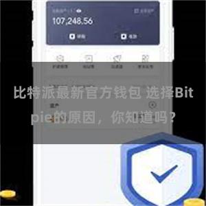 比特派最新官方钱包 选择Bitpie的原因，你知道吗？