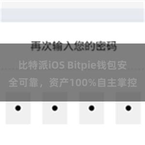 比特派iOS Bitpie钱包安全可靠，资产100%自主掌控