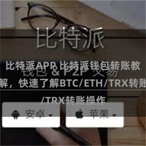 比特派APP 比特派钱包转账教程详解，快速了解BTC/ETH/TRX转账操作