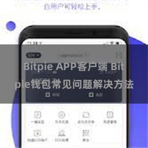 Bitpie APP客户端 Bitpie钱包常见问题解决方法