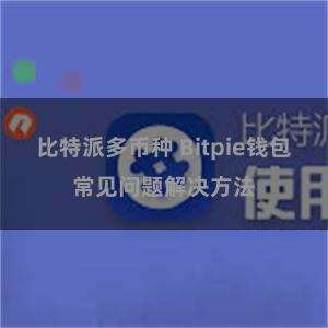 比特派多币种 Bitpie钱包常见问题解决方法