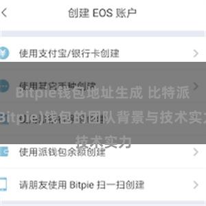 Bitpie钱包地址生成 比特派(Bitpie)钱包的团队背景与技术实力